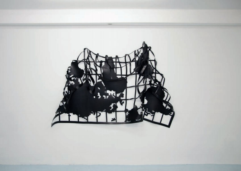 Marina Camargo. Mapa-mole I - Soft-map I, 2019