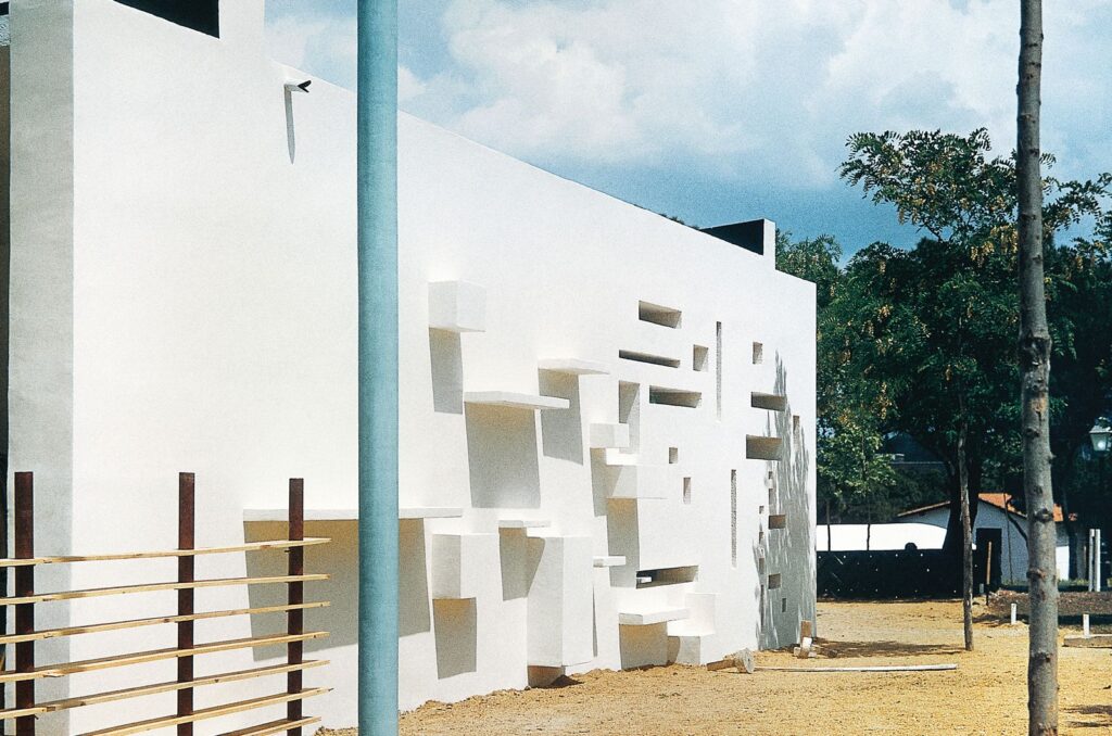 Alejandro de la Sota. Pabellón de Pontevedra, 1956. © Fundación Alejandro de la Sota