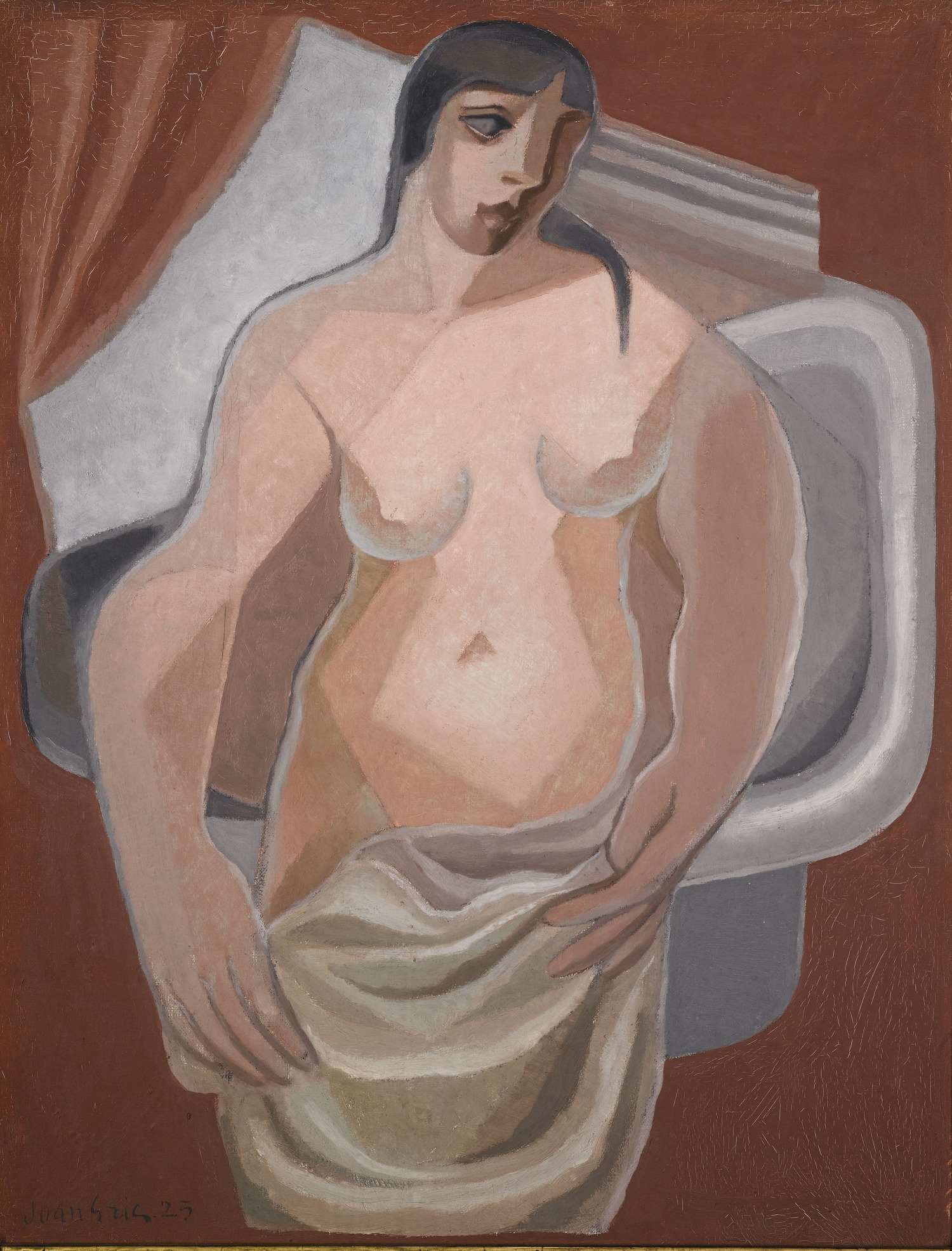 Juan Gris. Devant la baignoire, 1925