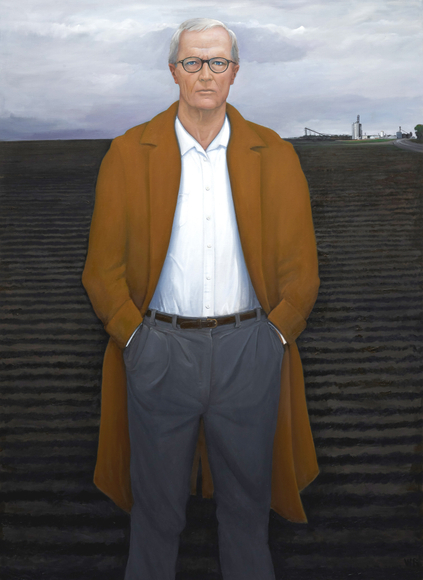 William Beckman. Overcoat with Plowed Field, 2018-2021