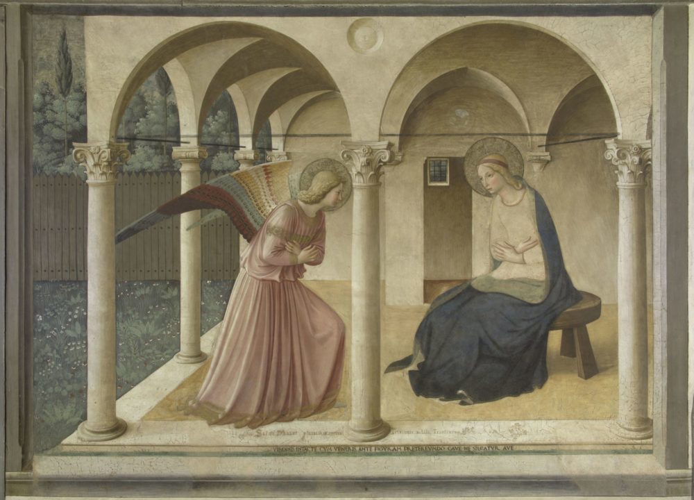 Fra Angelico. Anunciación. Museo di San Marco