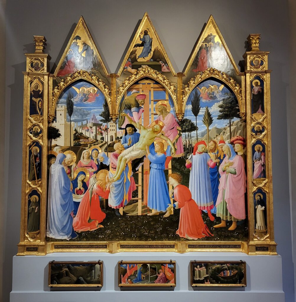 Fra Angelico. Deposición, 1432-1434. Museo di San Marco