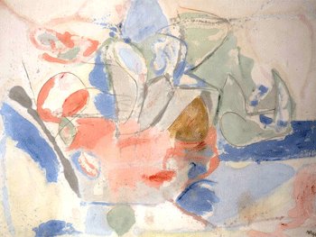 Helen Frankenthaler. Mountains and Sea, 1952. Helen Frankenthaler/Artists Rights Society (ARS), New York