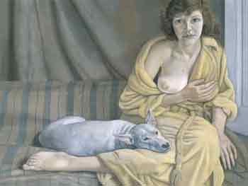 Lucian Freud. Girl with a white dog, 1950-1951. Tate Collection