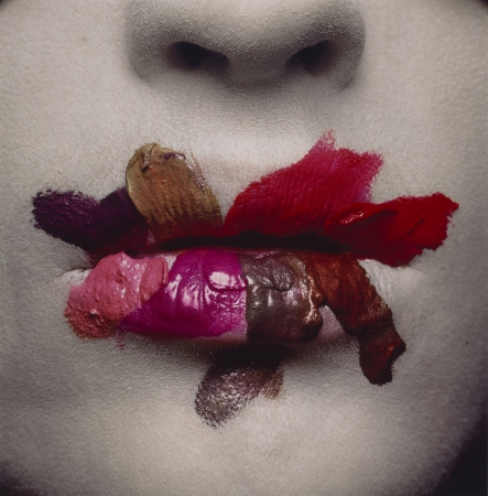 Irving Penn. Mouth (for L’Oréal), New York, 1986. © The Irving Penn Foundation
