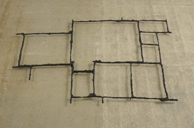 Cornelia Parker. Pavement Cracks (City of London), 2012