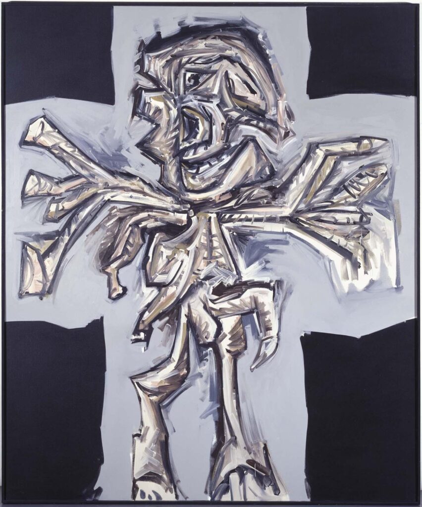 Antonio Saura. Crucifixión, 1979. Museo Nacional Centro de Arte Reina Sofía