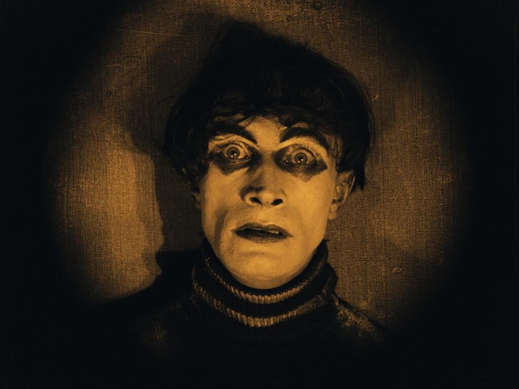 Fotograma de la película "El gabinete del Dr. Caligari" (Das Cabinet des Dr. Caligari), 1920. Dirigida por Robert Wiene. Guion de Hans Janowitz y Carl Mayer. © Fundación Friedrich Wilhelm Murnau, Wiesbaden