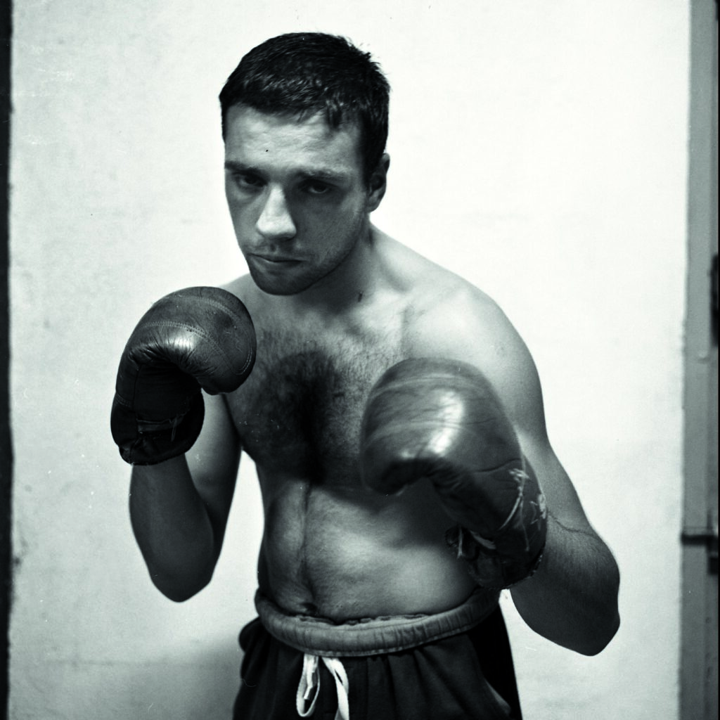 Mathieu Pernot. Sin título, de la serie Boxeadores, 1994. Cortesía del artista © Mathieu Pernot