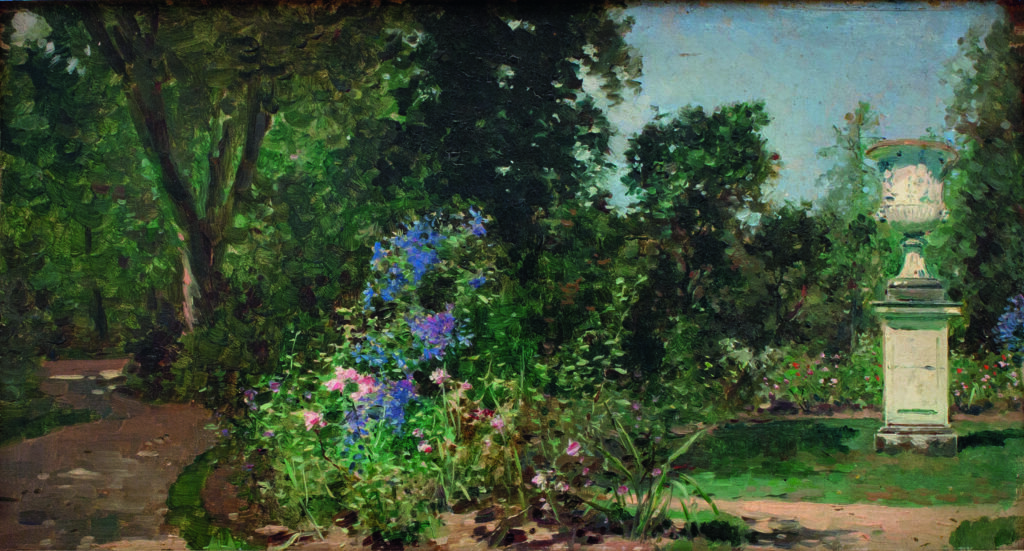Raimundo de Madrazo. Vista del Jardín del Rey en Versalles, hacia 1914. Musée Lambinet, Ville de Versailles
