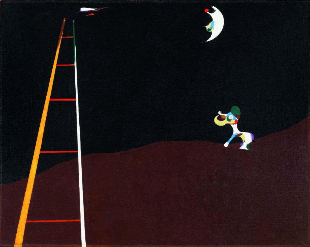 Joan Miró. Perro ladrando a la luna, 1926. Philadelphia Museum of Art