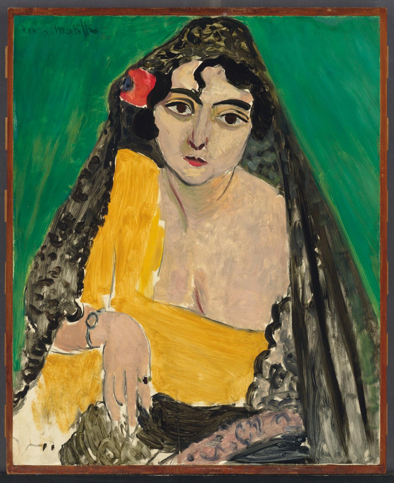 Henri Matisse. Femme espagnole, 1917. Colección particular