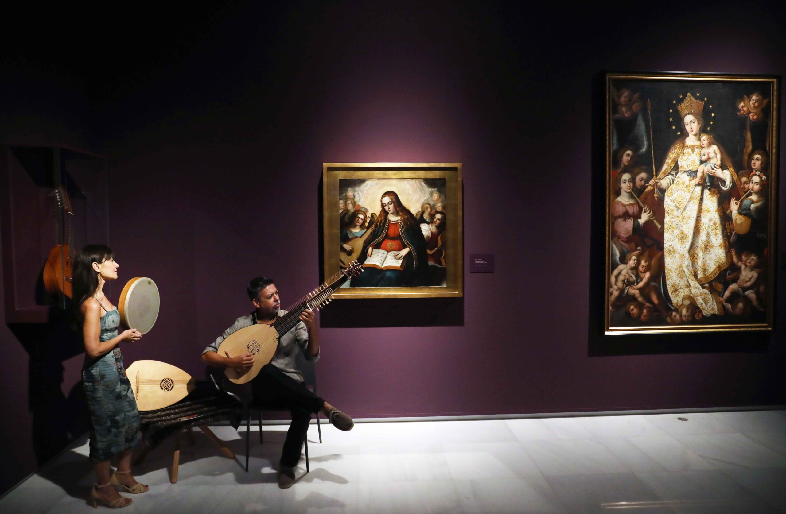 Y sonó la música. Iconografía musical en el arte. Centro Cultural Fundación Unicaja, Málaga