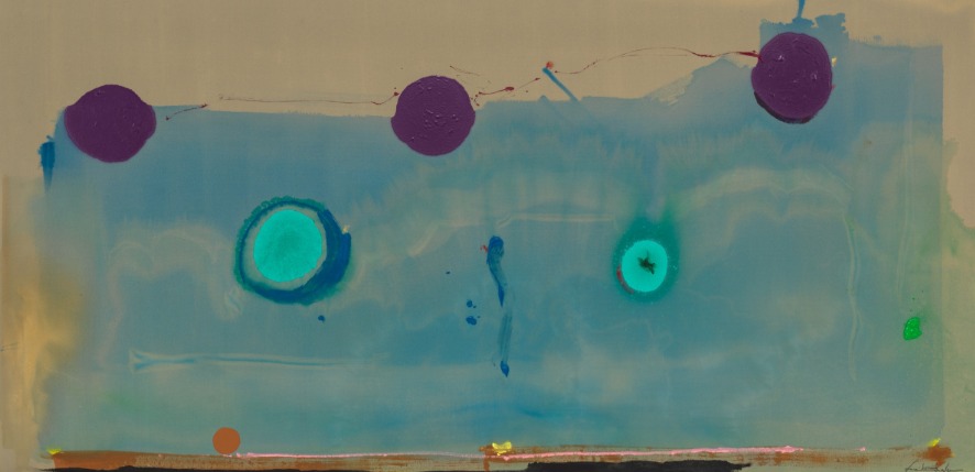 Helen Frankenthaler. Water shadows, 1988