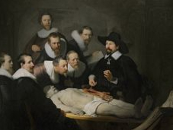 Rembrandt. La lección de anatomía del Dr Nicolaes Tulp, 1632