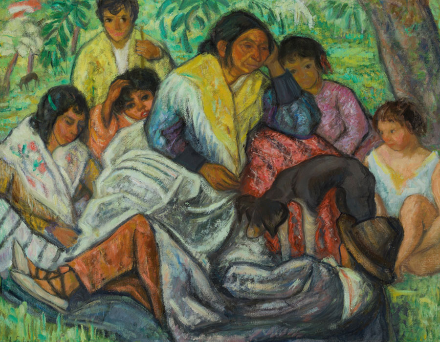 Juan de Echevarría. Familia gitana, Palencia, 1925. Museo Nacional del Prado. Donación Gerstenmaier