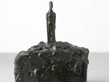 Giacometti. Petit homme sur socle, 1940/41. Louisiana Museum of Modern Art