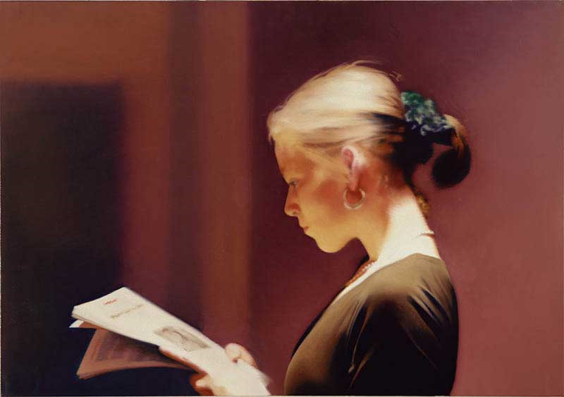 Gerhard Richter. Reader (804), 1994. San Francisco Museum of Modern Art