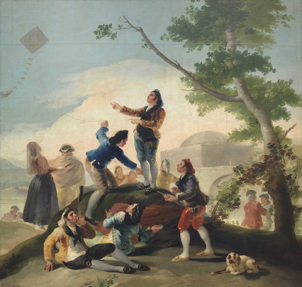 Francisco de Goya. La cometa, 1787-1788. Madrid, Museo Nacional del Prado