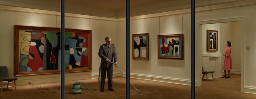 Rodney Graham. Vacuuming the Gallery, 1949