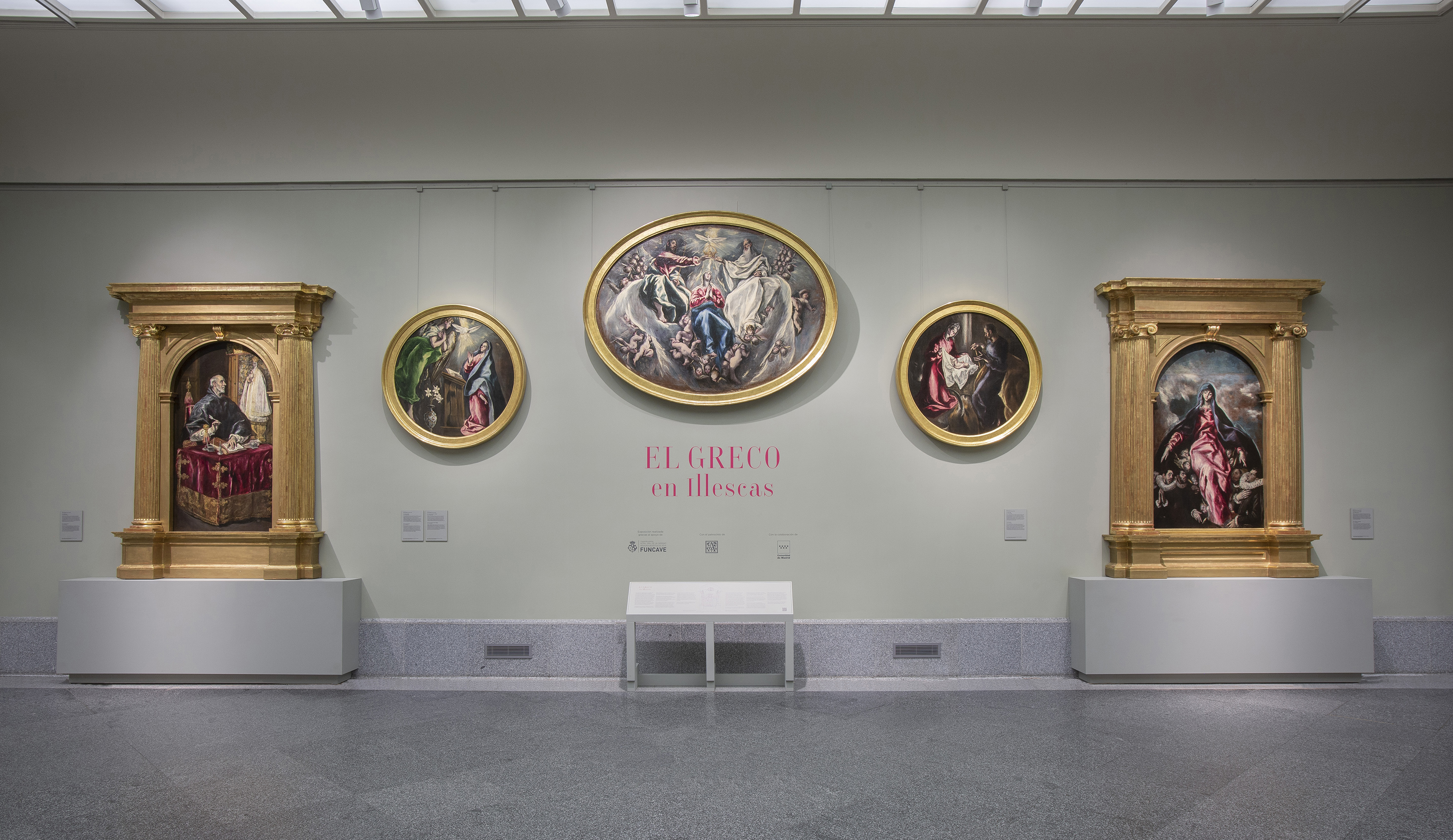 Imagen del montaje El Greco en Illescas en la sala 9 B del edificio Villanueva. Foto © Museo Nacional del Prado