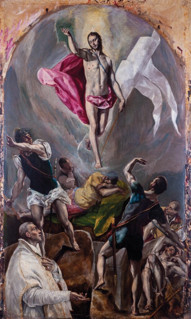 El Greco. La Resurrección, 1577-1579. Comunidad Religiosa de Santo Domingo "El Antiguo", Toledo