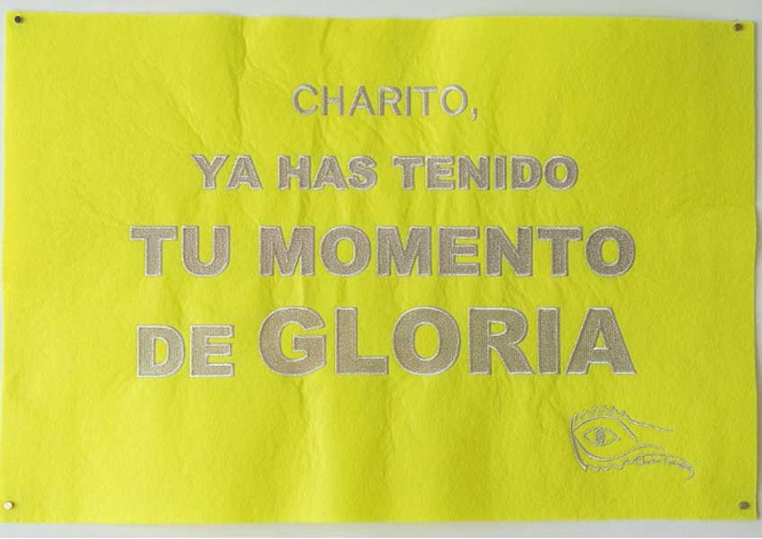 Charo Corrales. "Un minuto de gloria" en Imaginart Gallery