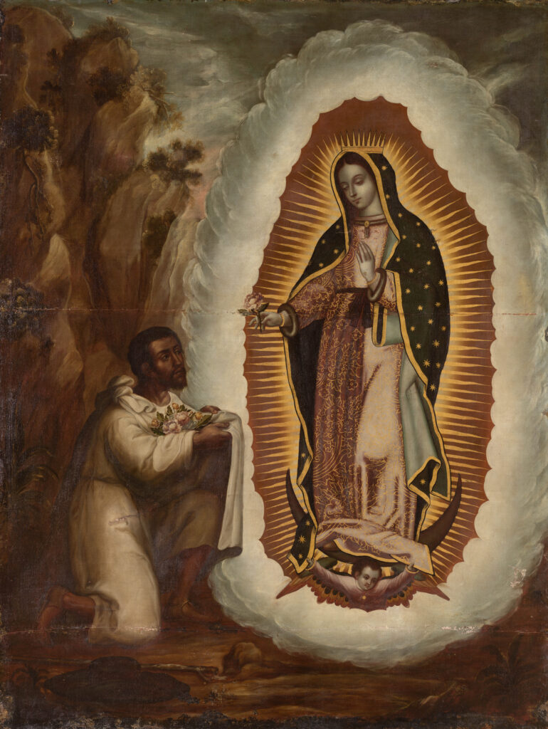 Juan Correa. Tercera aparición de la Virgen de Guadalupe, hacia 1690-1700. Hermanas de la Compañía de la Cruz, Sevilla