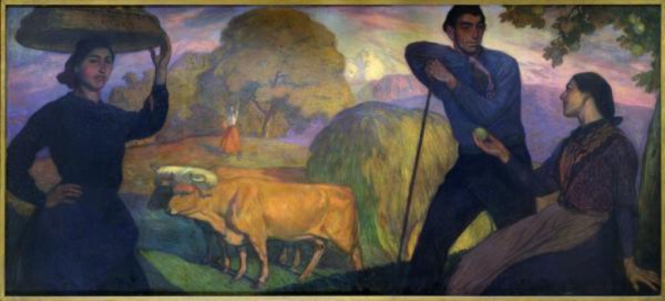 Aurelio Arteta. Eva arratiana, 1913. Colección Sociedad Bilbaína
