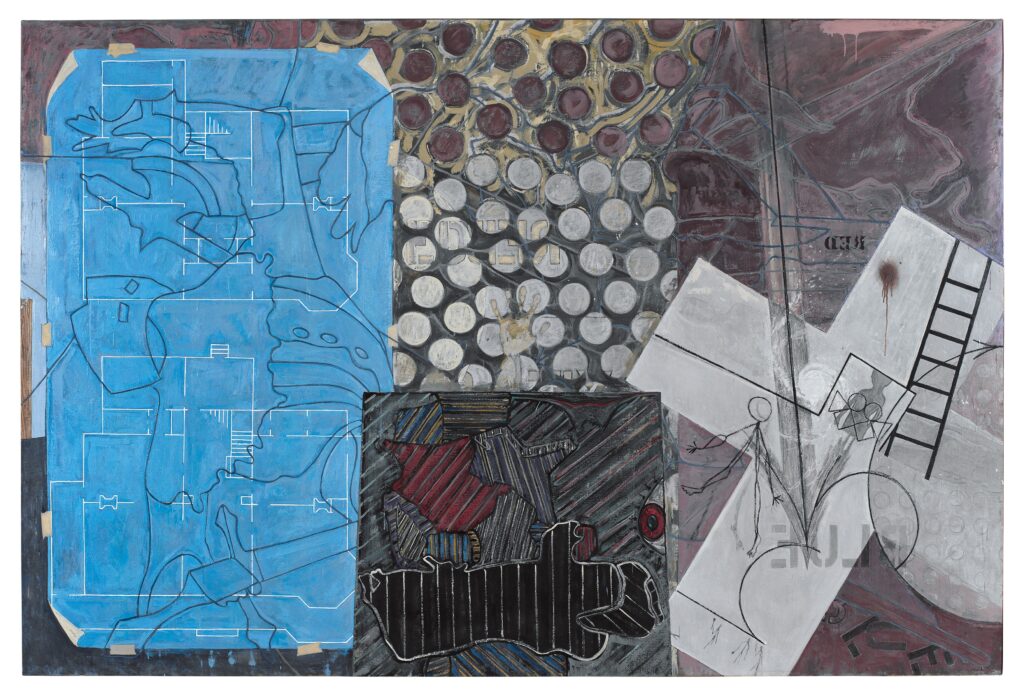 Jasper Johns. Sin título, 1992-1994. The Eli and Edythe L. Broad Collection © Jasper Johns, VEGAP, Bilbao, 2026 