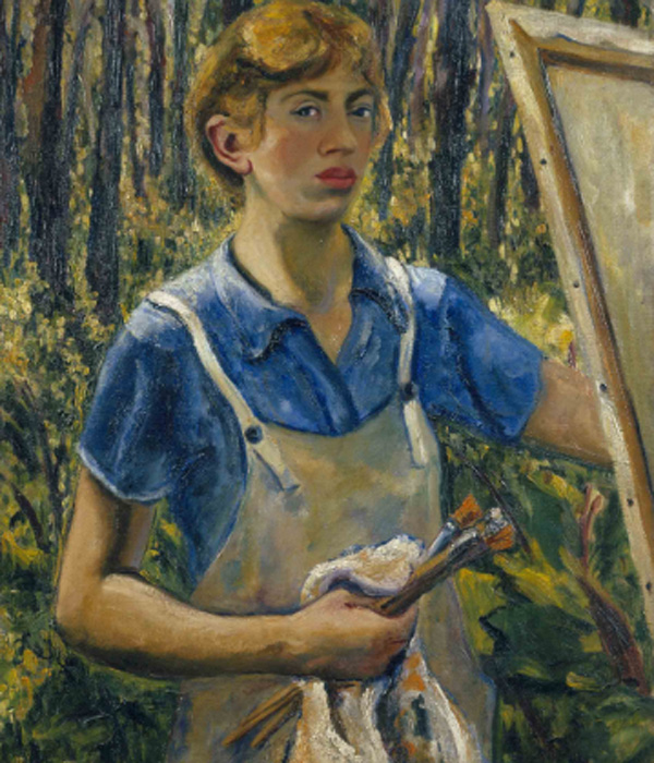 Lee Krasner. Autorretrato, hacia 1928. The Jewish Museum, Nueva York