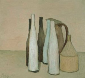Giorgio Morandi. Naturaleza muerta (Natura morta), 1951. Istituzione Bologna Musei | Museo Morandi © Giorgio Morandi, VEGAP, Bilbao, 2019