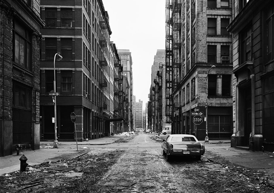 Thomas Struth. Crosby Street, Soho, Nueva York 1978. © Thomas Struth