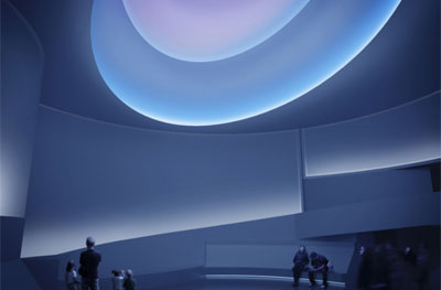 James Turrell. Aten Reign, 2013. Solomon R. Guggenheim Museum, New York © James Turrell.© SRGF