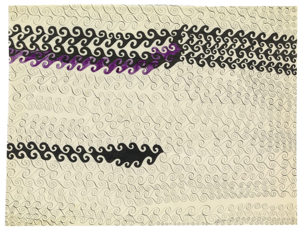 Ruth Asawa. Sin título, hacia 1948. Colección particular. © 2026 Ruth Asawa Lanier, Inc., Cortesía David Zwirner; foto cortesía Fine Arts Museums of San Francisco