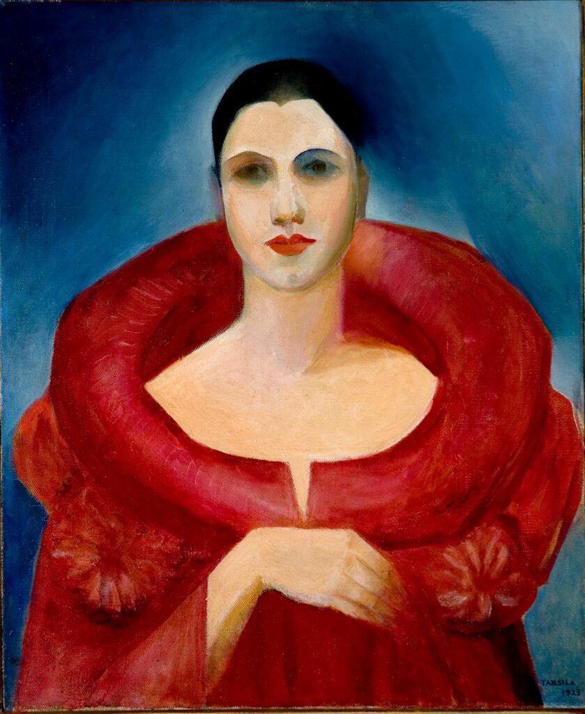 Tarsila do Amaral. Autorretrato, 1923. Museu Nacional de Belas Artes / Ibram, Río de Janeiro