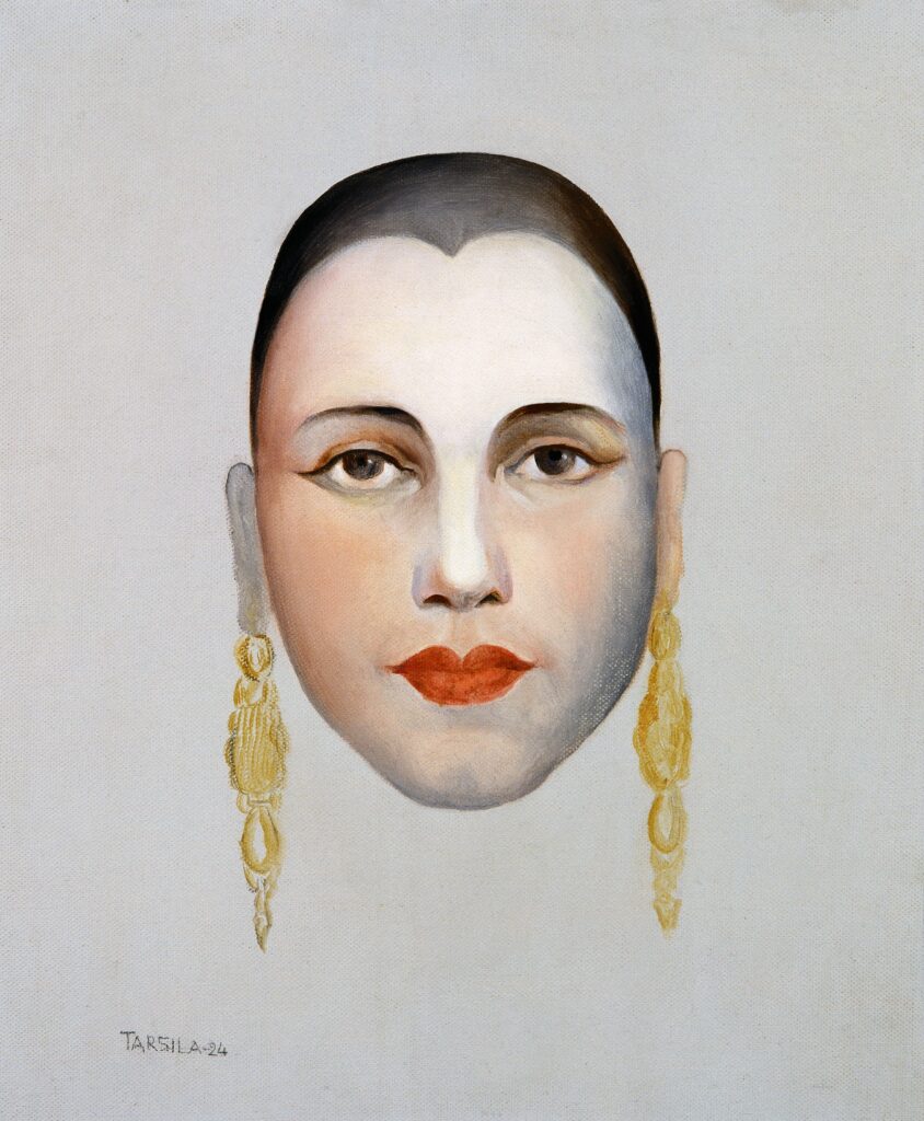 Tarsila do Amaral. Autorretrato I , 1924. Acervo Artístico-Cultural dos Palácios do Governo do Estado de São Paulo, São Paulo