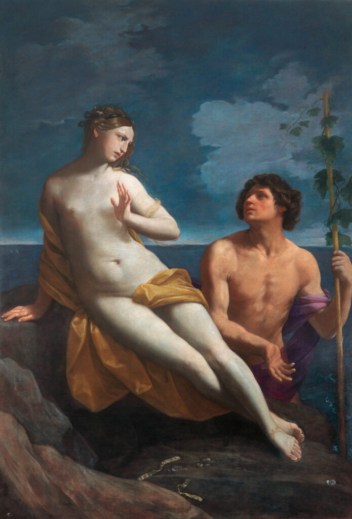 Guido Reni. Baco y Ariadna, hacia 1617-1619. Colección particular