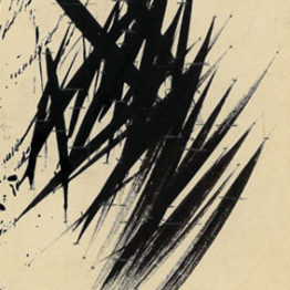 Hans Hartung. Sin título, 1955. Fondation Hartung-Bergman, Antibes