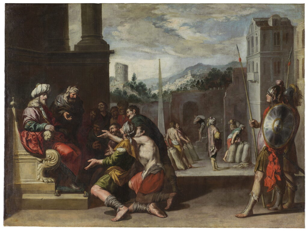Antonio del Castillo. José ordena la prisión de Simeón, hacia 1650. Museo Nacional del Prado