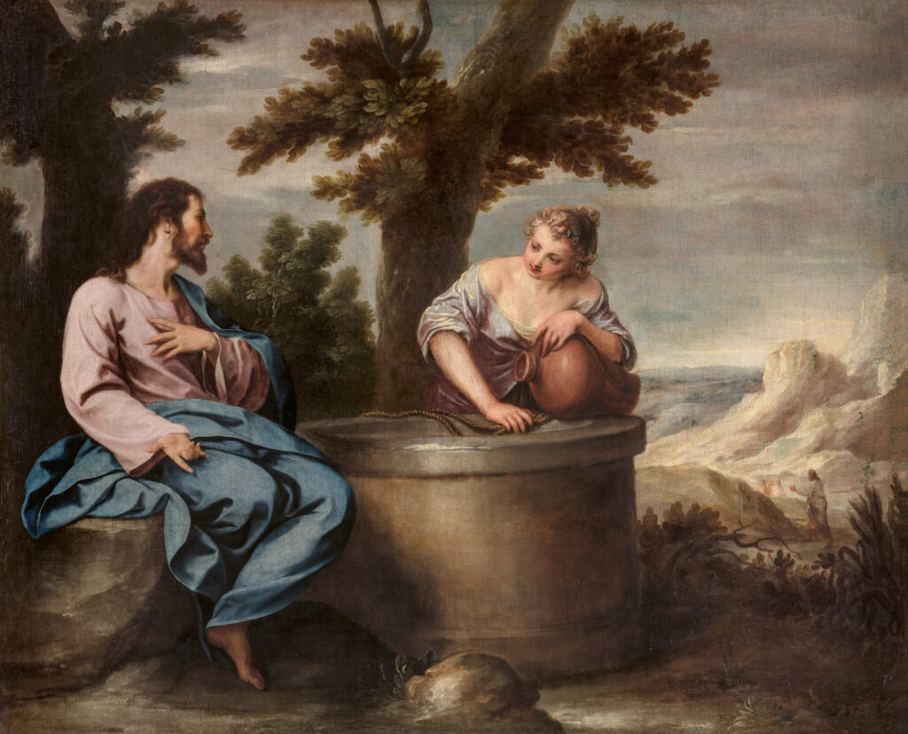Alonso Cano. Cristo y la samaritana, hacia 1635-1637. Real Academia de Bellas Artes de San Fernando 