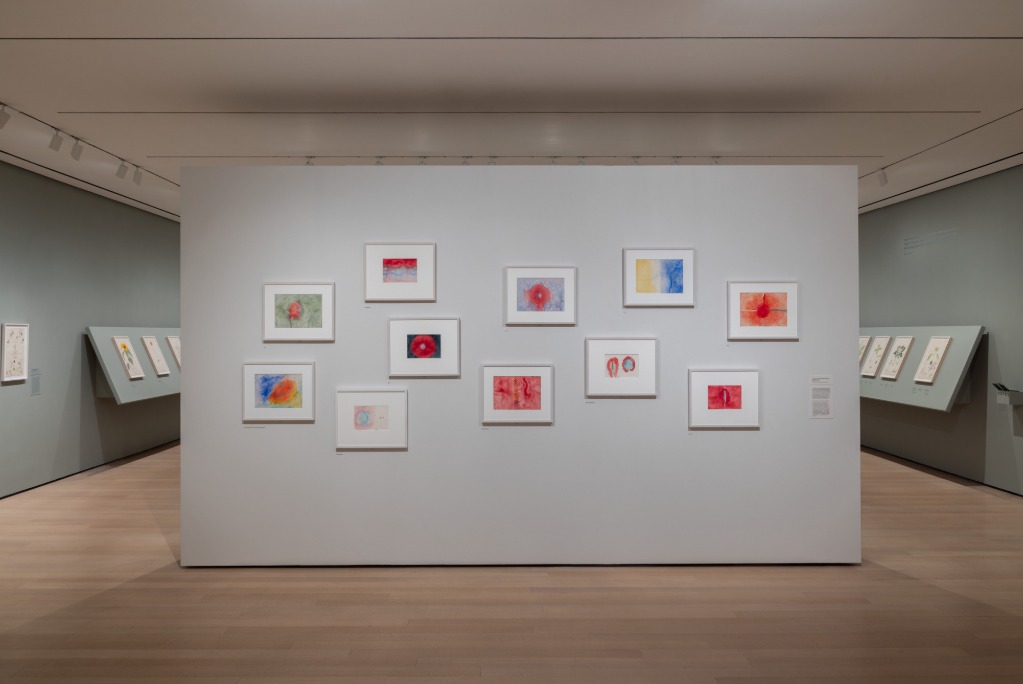 Hilma af Klint. What Stands Behind the Flowers. MoMA, Nueva York