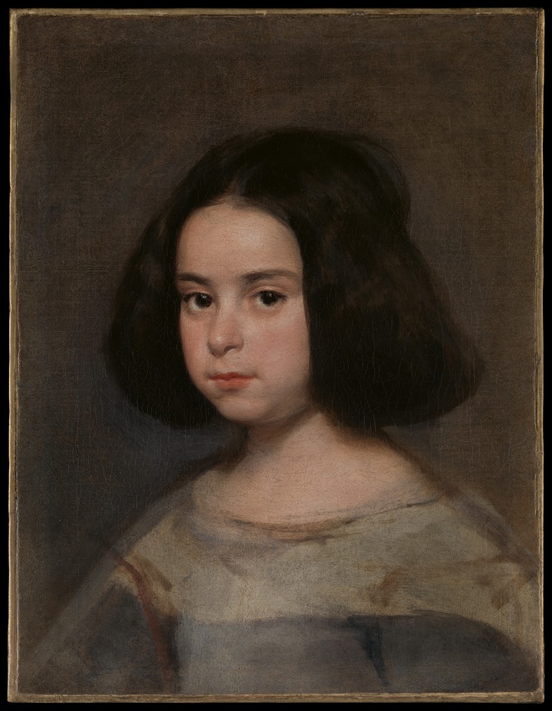 Diego Velázquez. Retrato de niña ca. 1638-44. Nueva York, The Hispanic Society of America