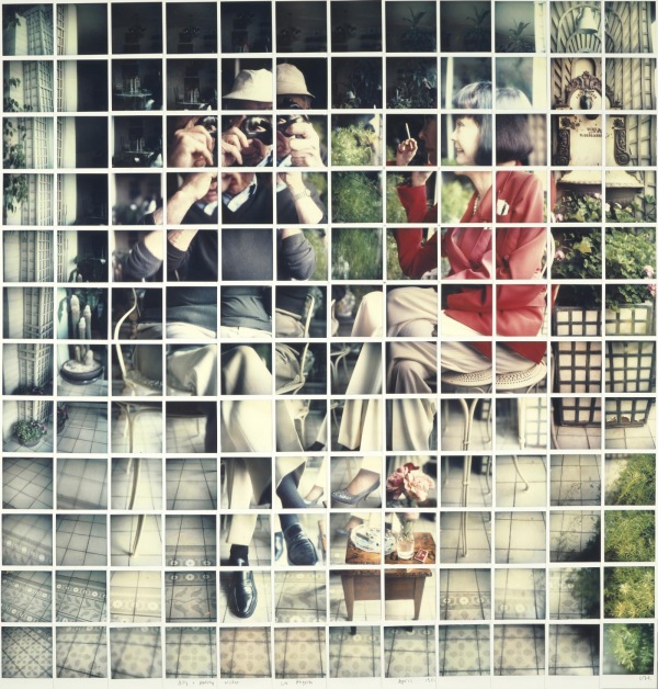 David Hockney. Billie + Audrey Wilder, Los Ángeles, April 1982, 1982