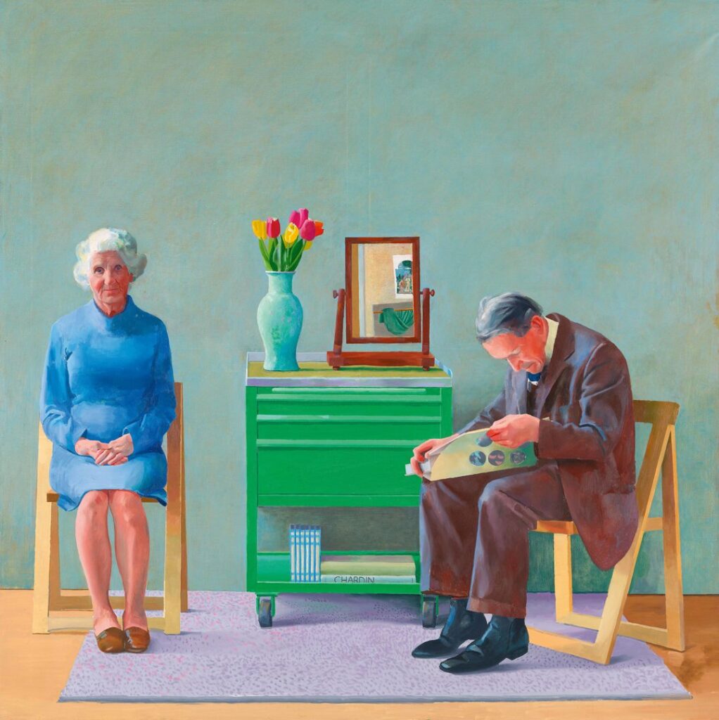 David Hockney. My Parents, 1977. Tate