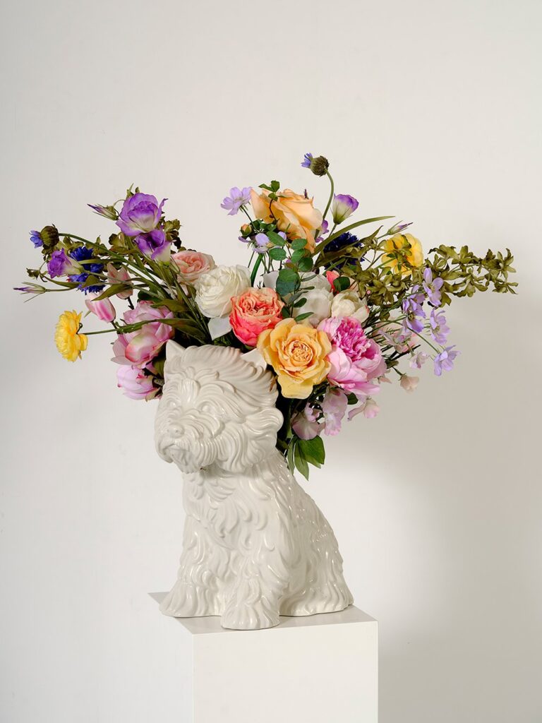 Jeff Koons. Puppy vase, 1998