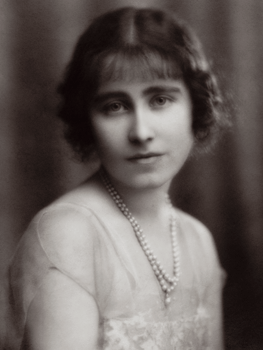 E.O. Hoppé. Elizabeth Bowes Lyon, Duchess of York, later Queen Elizabeth, the Queen Mother, 1923. ©2012 Curatorial Assistance, Inc./E.O. Hoppé Estate Collection