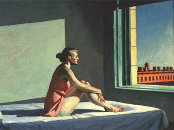 Edward Hopper. Sol de la mañana, 1952. Columbus Museum of Art
