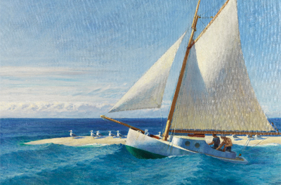 Edward Hopper. El Marthe McKeen de Wellfleet, 1944. Colección Carmen Thyssen-Bornemisza en depósito en el Museo Thyssen-Bornemisza