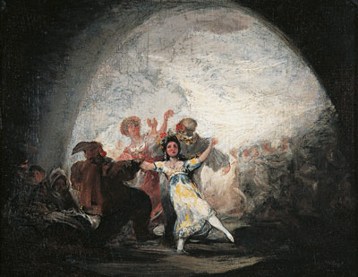 Francisco de Goya. Baile de máscaras